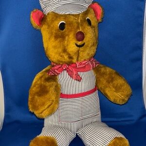 Hand Made Originals Dolls And Things San Francisco Brown Bear Train Conductor